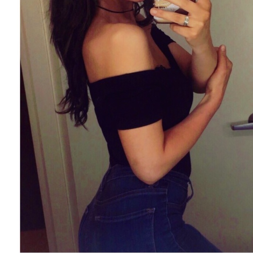 off shoulder body suit